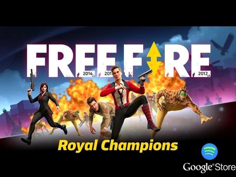 Free Fire Royal Champions Cover Art